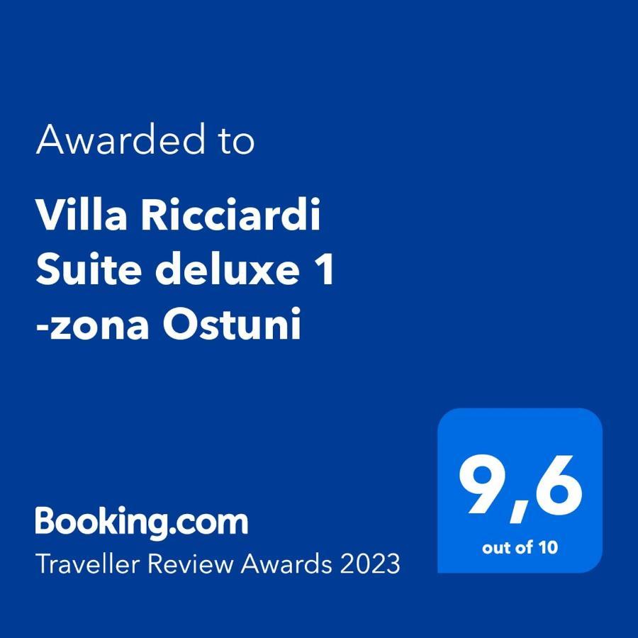 Villa Ricciardi-Suite Famigliare 1-Zona Ostuni Montalbano  Eksteriør billede
